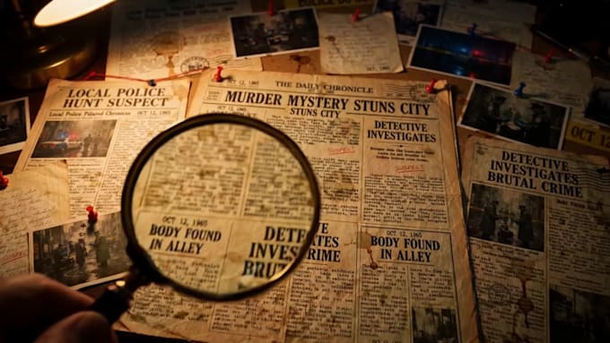 write gripping true crime and mystery scripts for youtube
