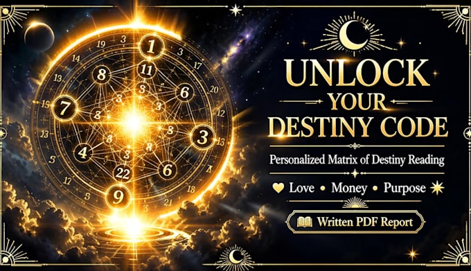 create your personalized fate, destiny matrix  reading