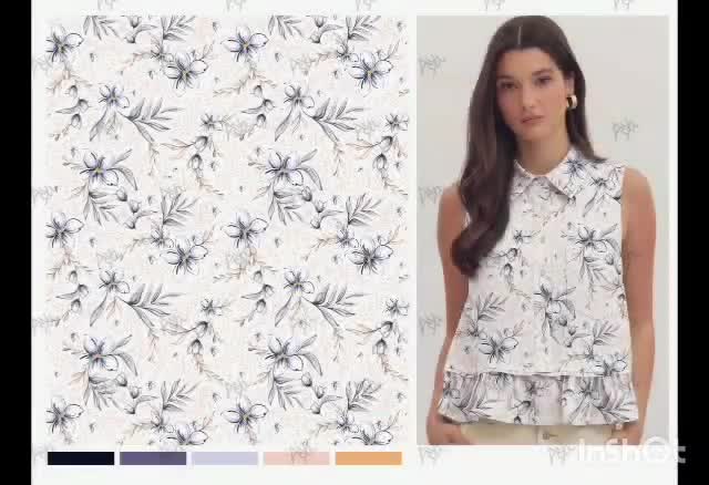 create textile prints for fashion and home