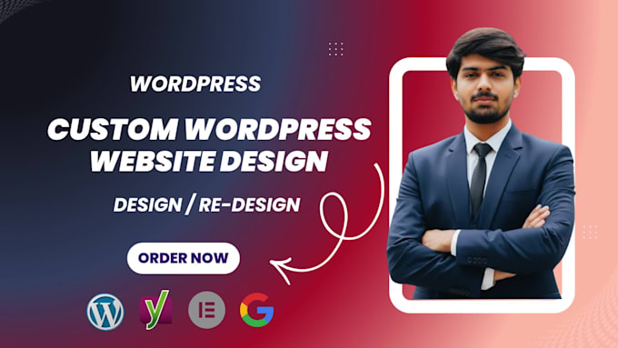 build, design, redesign, develop, customize and optimize your wordpress website