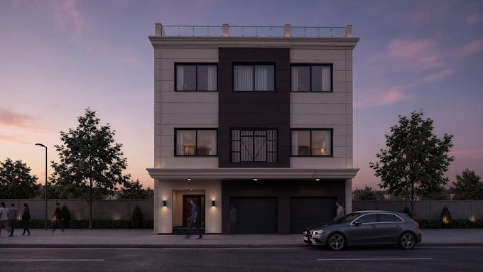 create photorealistic ai exterior architectural renderings