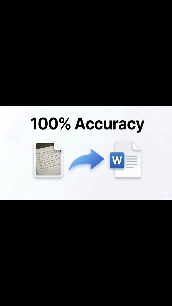 type from image to text accurately and fast