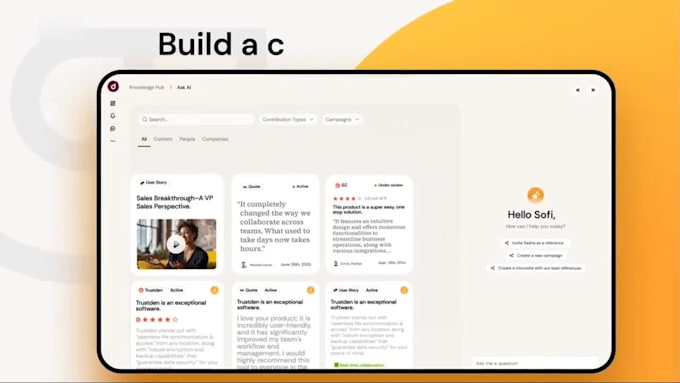 create a saas explainer video, saas demo and software animation video