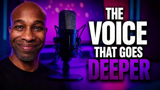 record a deep powerful british voiceover