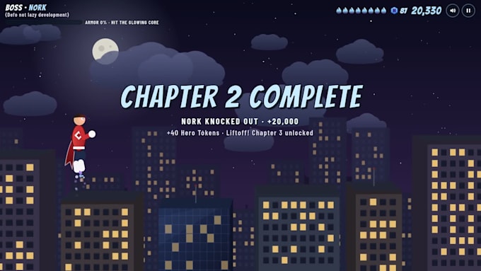 make a 2d side scrolling mobile game