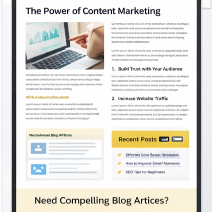 write engaging and SEO friendly blog articles