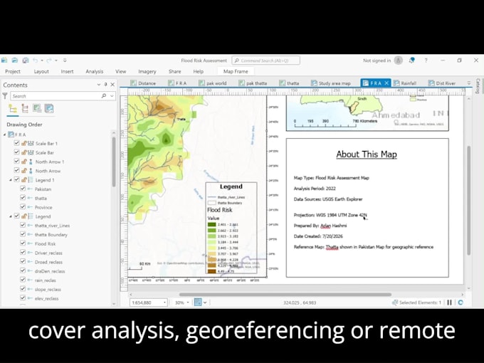 create gis maps, infographic, geographic, historical maps with report