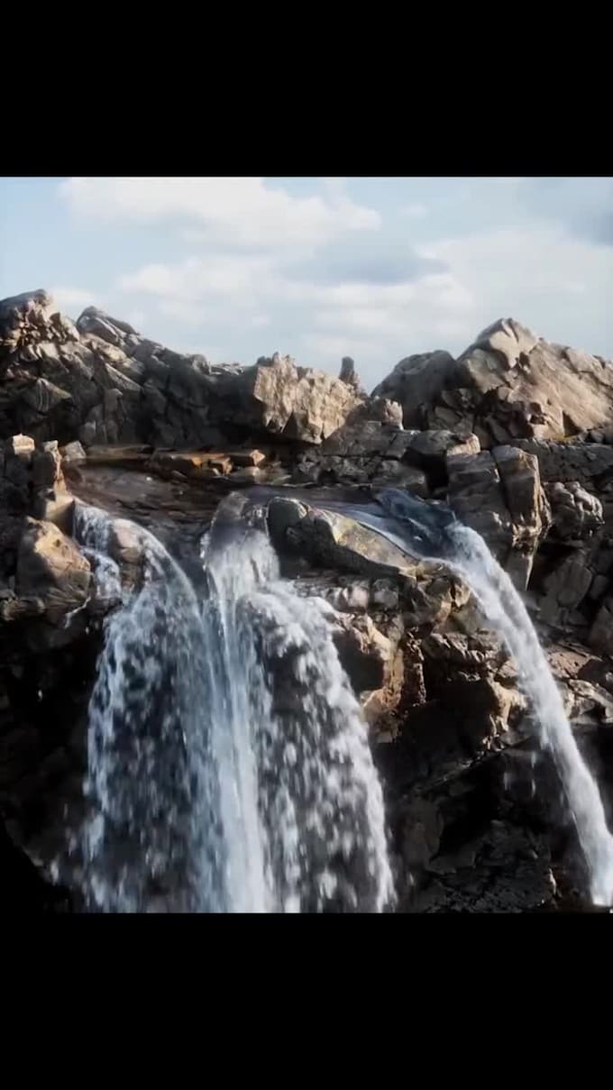 do 3d water simulation and fluid dynamics with vfx effects for games, animation