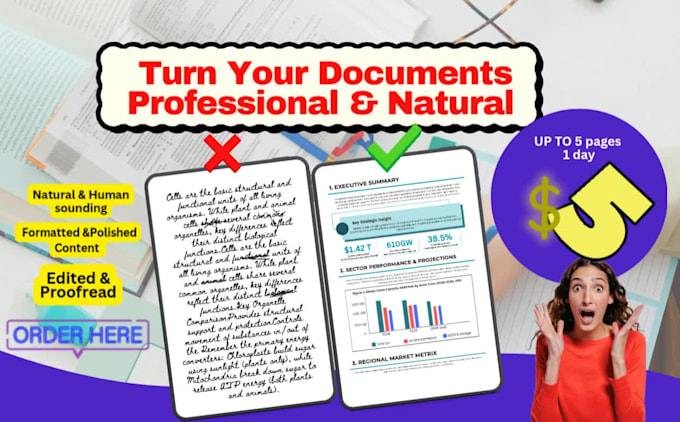 turn your messy document,note into a professional PDF
