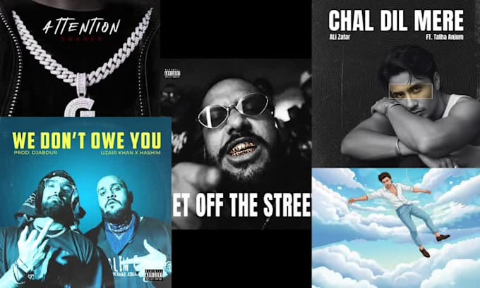 design professional single, ep and album cover art