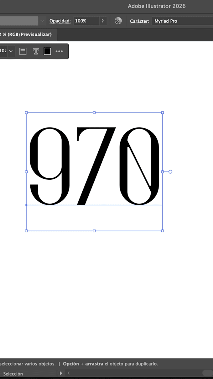 create the logo and social media