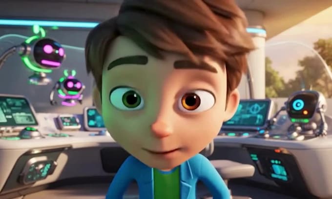 3d pixar style ai animation video 3d ai cartoon disney animation ai storytelling