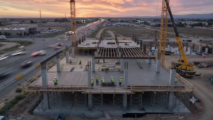 create timelapse video for your construction building within 24hrs