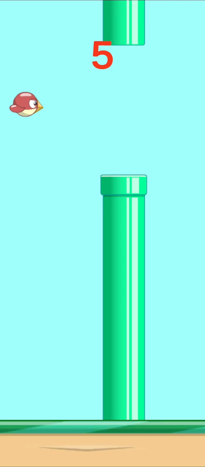 create a flappy bird style mobile game in unity for android