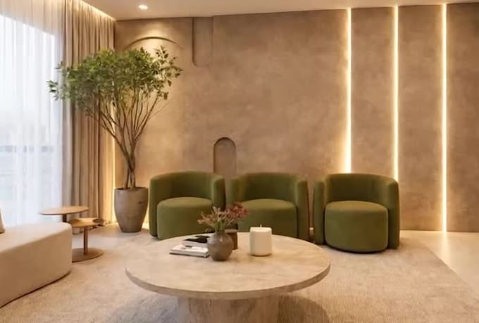 photorealistic  architectural  renderings  using d5 render