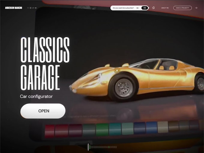 create 3d interactive website with threejs webgl gsap animation reactjs r3f