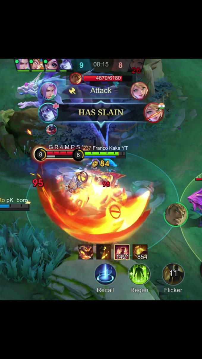 professionally edit your mlbb videos for tiktok and reels