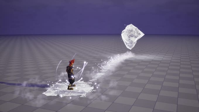 create unreal engine vfx in niagara particle system, unreal engine game vfx
