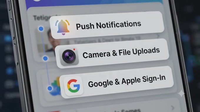 convert your lovable or replit web app to ios and android