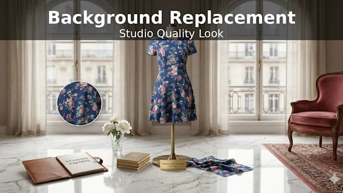 garment and textile product image editing