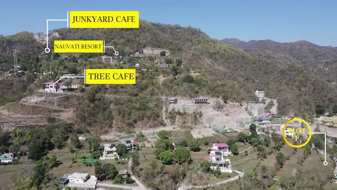 edit real estate drone videos with cinematic effects and title animation