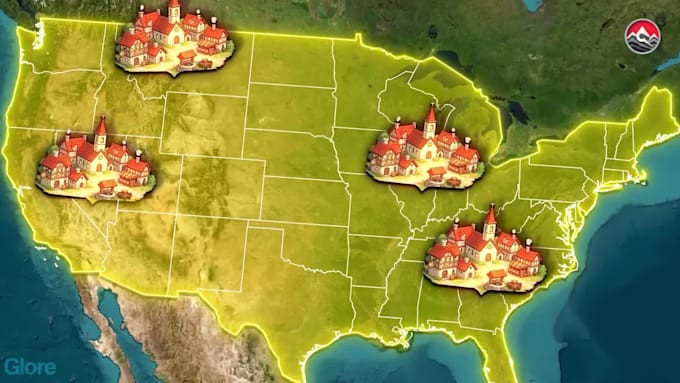make stunning geolayers map animations for your video