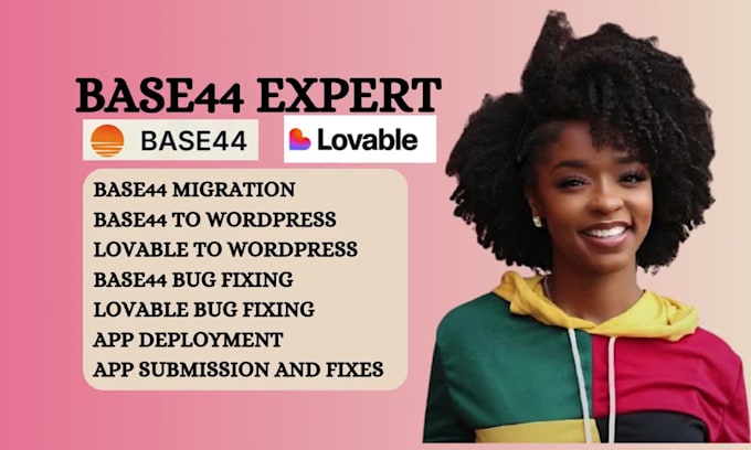 migrate base44 to wordpress base44 bug fix base44 expert  base44 app publishing