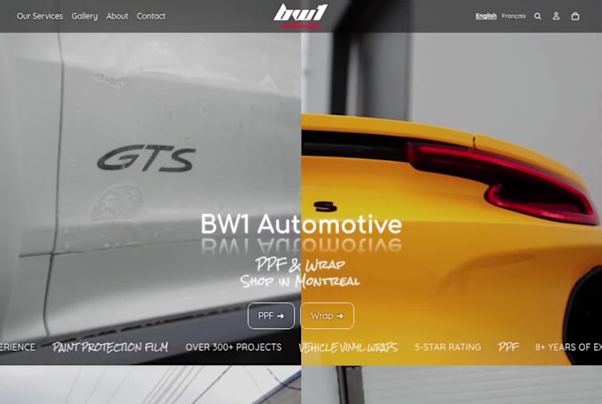 do web design and business website