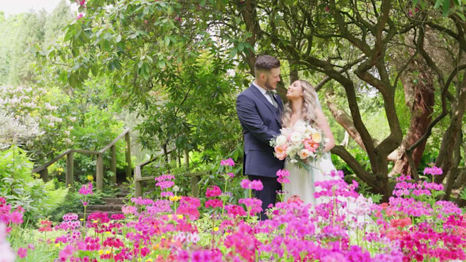 do cinematic wedding video editing