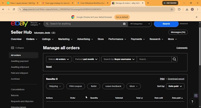 manage your ebay store, create optimized product listings and handle orders