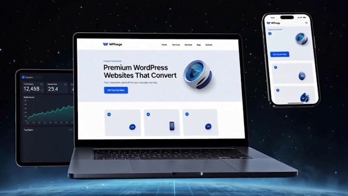 be your wordpress developer for a fast, mobile ready website