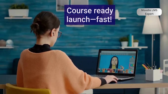 upload, design and format moodle lms courses using ai
