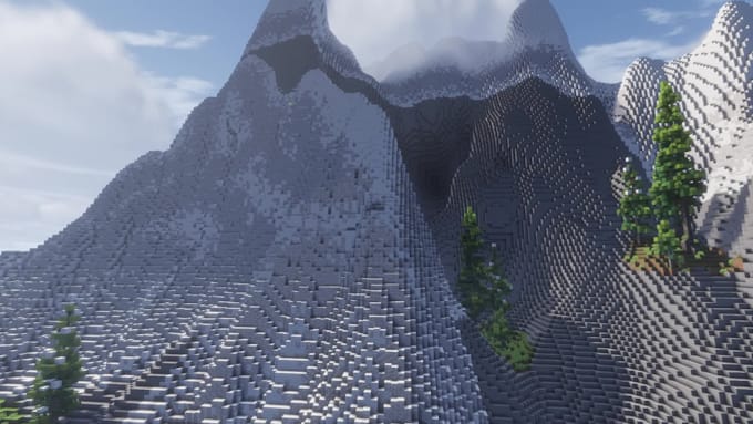 make a custom minecraft terrain