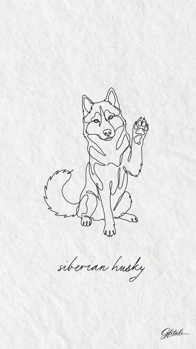 create a professional digital line art illustration