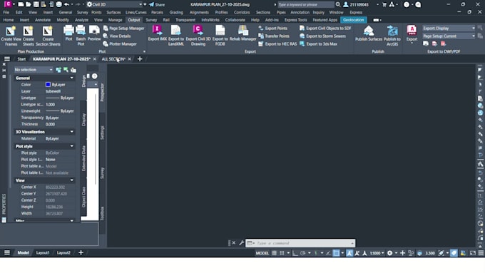 do autocad road survey design, and topographical mapping
