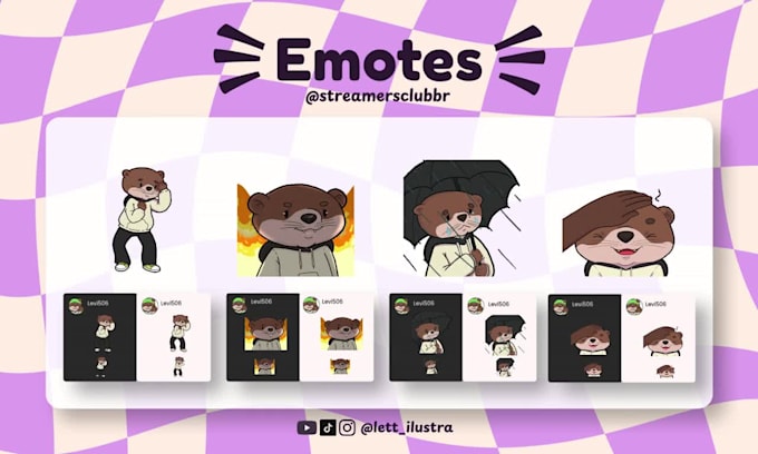 create custom emotes twitch, discord and animated emotes