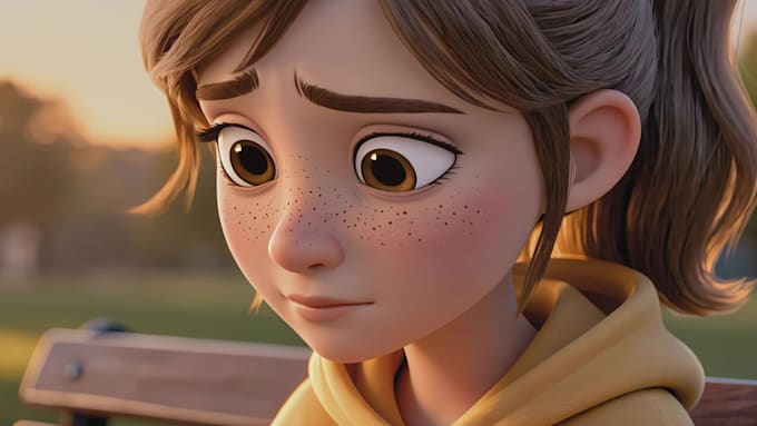 high quality 3d pixar style animation using kling ai