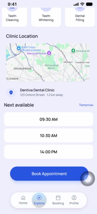 design a modern mobile app UI UX in figma