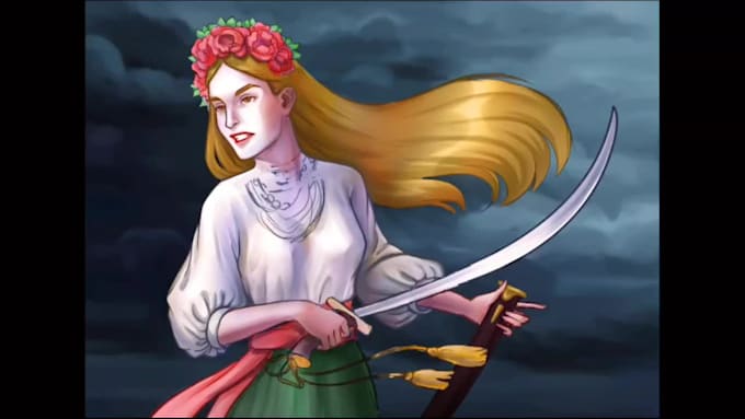 create fantasy, dnd, horror fanart with your character