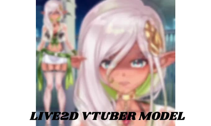 design rig live2d vtuber model live2d rigging anime vtuber avatar commission