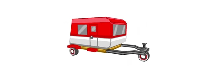 create low poly vehicles, characters, or props in blockbench