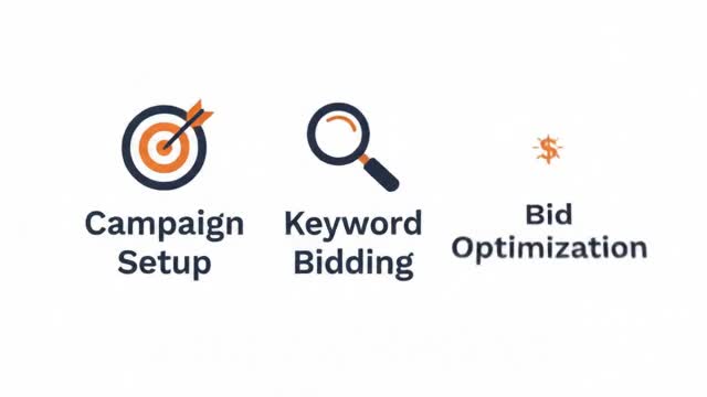setup and optimize your amazon PPC advertising campaign