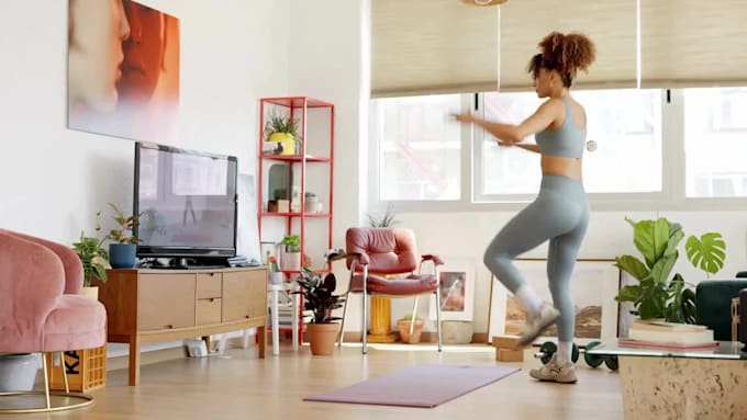 edit or create exercise, gym, and workout training videos