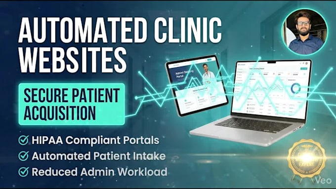 do medical clinic web design, medspa, and hipaa website