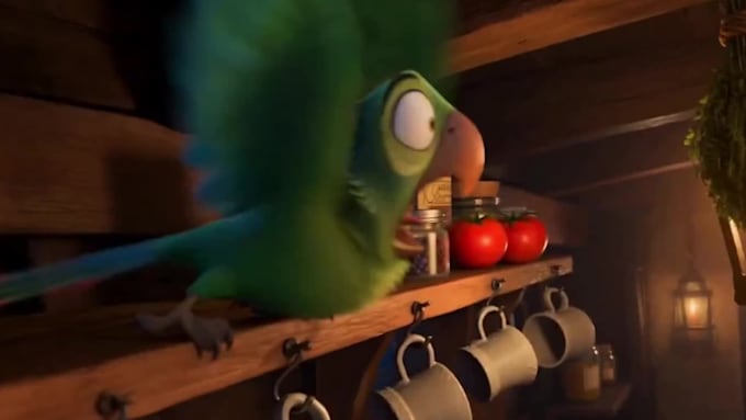 create 3d ai animation pixar style cartoon character video