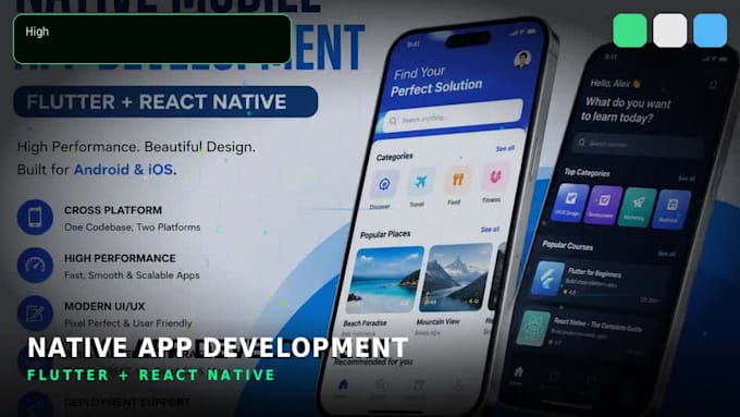 develop native mobile and web apps