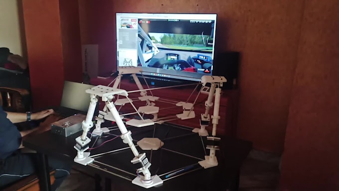 design a miniature 6 dof hexapod
