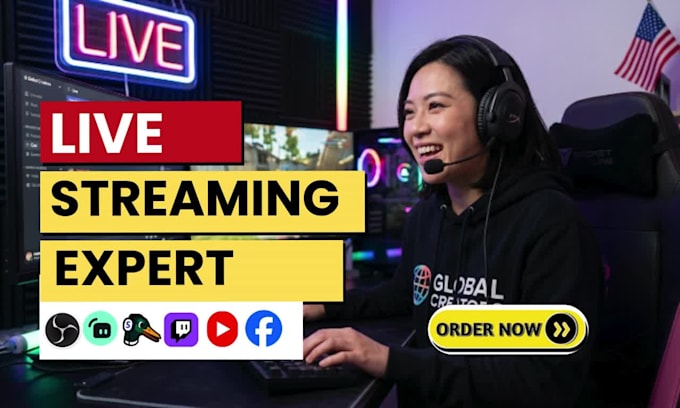 setup obs studio, streamlabs streamyard twitch youtube live streaming skilfully