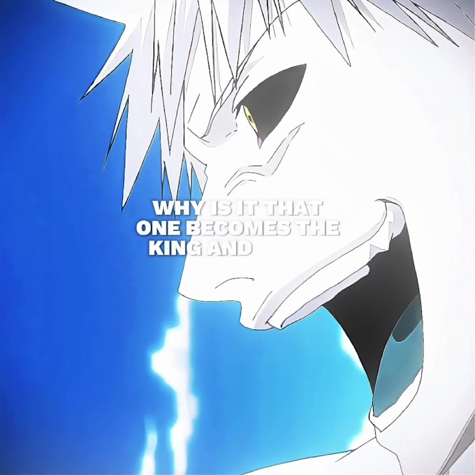 design a cold anime style youtube logo or pfp with fx glow
