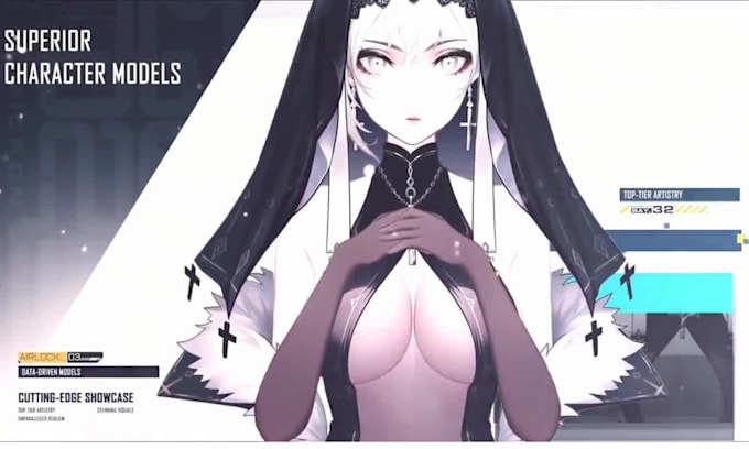 design and rig anime vtuber nsfw vtuber live2d vtuber model for vtube studio